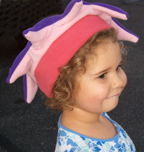 Starburst Hat on Child