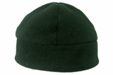 Forest green beanie hat