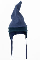 Winter fleece blue berber gnome cap