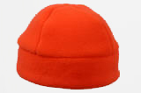 Polartec hunter orange beanie cap