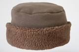 Winter ski pillbox snow hat