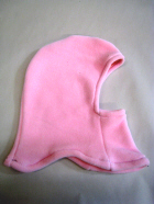 Kids balaclava hood lt pink